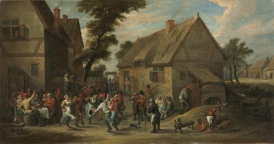 Dorpsfeest, c.1646-50 door David the Younger Teniers