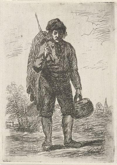 Visser door David van der Kellen