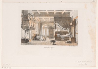 Burchtzaal, 13e eeuw door David van der Kellen
