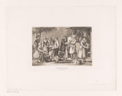 Pruikenmaker door David van der Kellen
