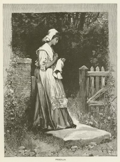 Priscilla door Davidson (after) Knowles