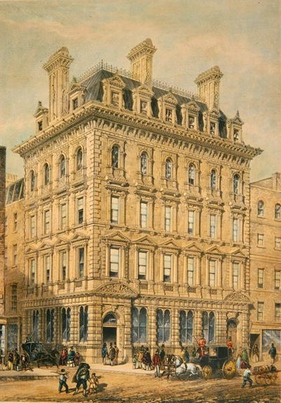 Kantoren van de National Discount Company, Cornhill door Day and Son