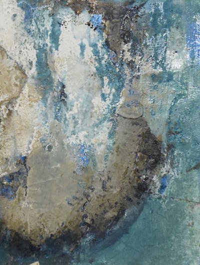 Blauwgrijze patina door Deb Chaney