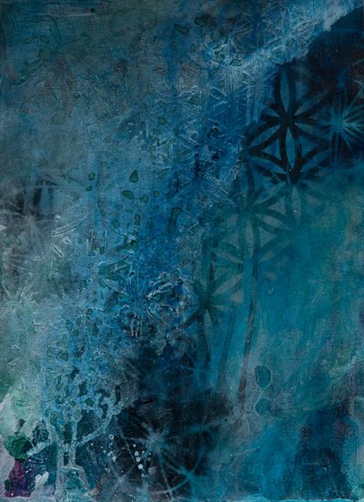Deep Blue-patronen door Deb Chaney