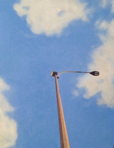 Brooklyn Straatlamp, 2012 door Deborah Stevenson