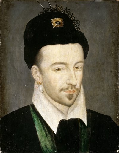 Portret van Hendrik III van Frankrijk door Decourt