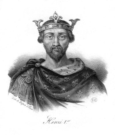 Hendrik I van Engeland of Frankrijk door Delpech