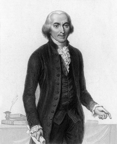 Jean-Marie Roland, burggraaf de la Platiere door Denis Auguste Marie (after) Raffet