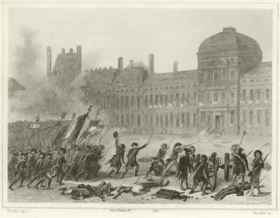 10 Augustus 1792 door Denis Auguste Marie Raffet