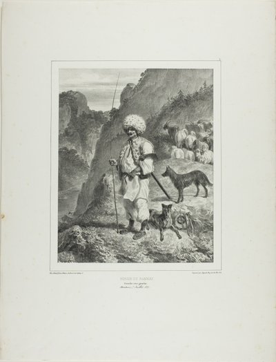 Bannat Herder, Linkeroever van de Donau door Denis Auguste Marie Raffet