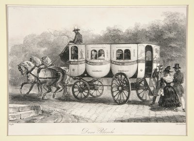 Dame Blanche door Denis Auguste Marie Raffet