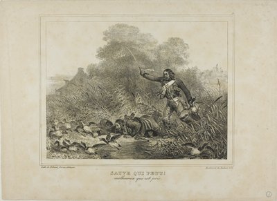 Ieder voor zich! door Denis Auguste Marie Raffet