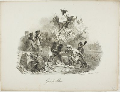 Gâres les Albums door Denis Auguste Marie Raffet