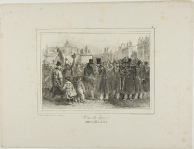 Lang leven voor de troepen! door Denis Auguste Marie Raffet