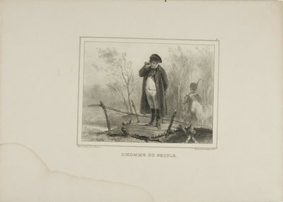 Man van het volk door Denis Auguste Marie Raffet