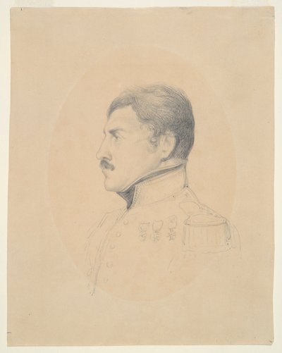 Portret van Generaal Pelissier door Denis Auguste Marie Raffet