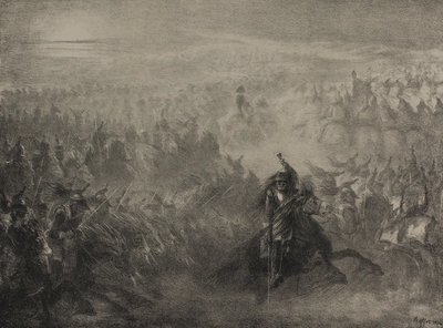 De Nachtelijke Parade door Denis Auguste Marie Raffet