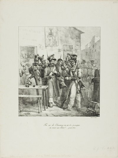 Je hebt eer... door Denis Auguste Marie Raffet