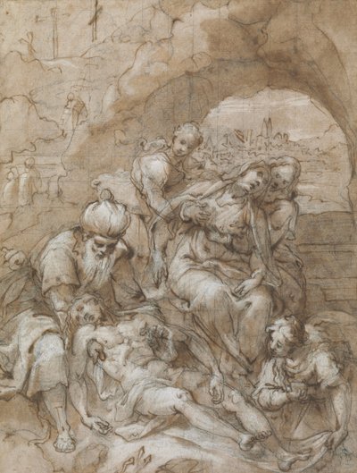 Kruisafneming, ca. 1595 door Denis Calvaert