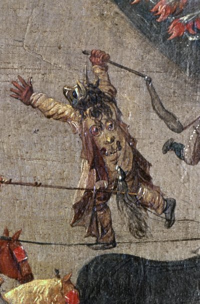 De triomf van aartshertogin Isabella in de Ommeganck in Brussel op 31 mei 1615 (detail) door Denys van Alsloot