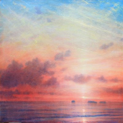 Dageraad op Exuma door Derek Hare