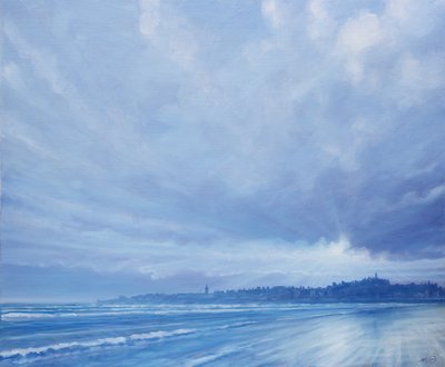 Uitzicht op St. Andrews door Derek Hare