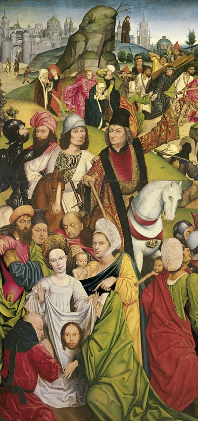 Christus die het Kruis Draagt door Derick Baegert