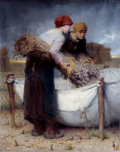 Papaverplukkers door Desire Francois Laugee
