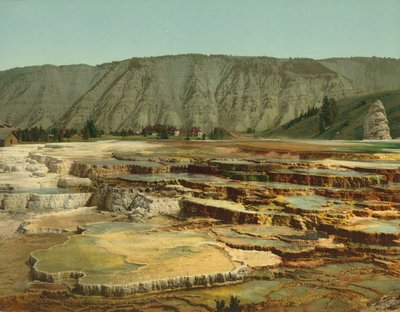 Hymen Terrace, Yellowstone National Park, ca. 1902 door Detroit Photographic Co.