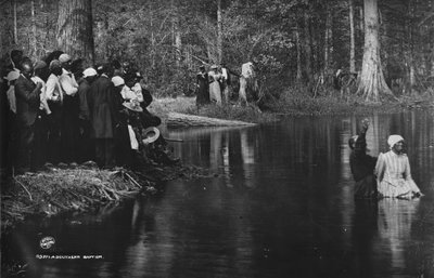 Een zuidelijke doop, Aiken door Detroit Publishing Co.
