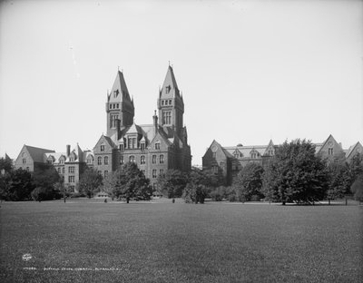 Buffalo State Hospital, Buffalo, N.Y., ca. 1900-10 door Detroit Publishing Co.
