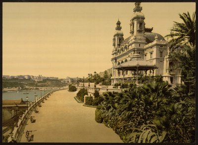 Casino, Monte Carlo, Monaco, Riviera door Detroit Publishing Co.