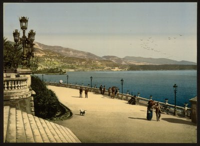 Casino Terras, Monte Carlo, Riviera, Monaco door Detroit Publishing Co.