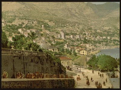Algemeen Uitzicht, Monte Carlo, Riviera, Monaco door Detroit Publishing Co.