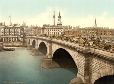 London Bridge door Detroit Publishing Co.