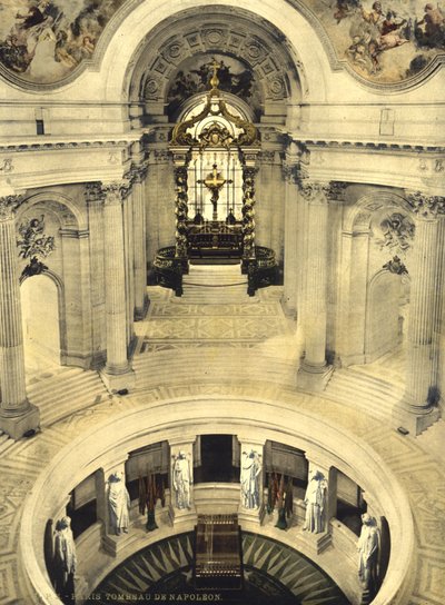 Napoleons Graf, Les Invalides, Parijs, Frankrijk, ca. 1900 door Detroit Publishing Co.