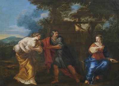 kring van Jacob van Oost de Jongere (1637–1713) door Deutsch:  Umkreis Jacob van Oost der Jüngere