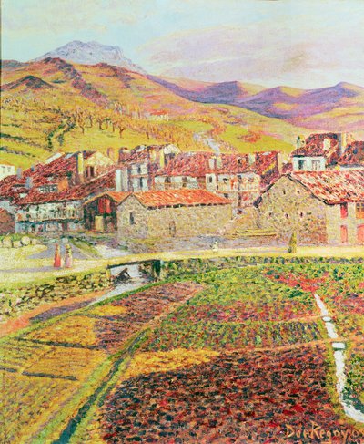Het platteland door Diario or Dario de Regoyos y Valdes