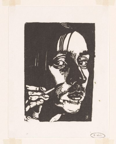 Zelfportret door Dick Ket
