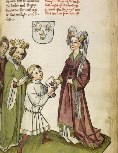 Keizer Sigismund voor Jeanne d