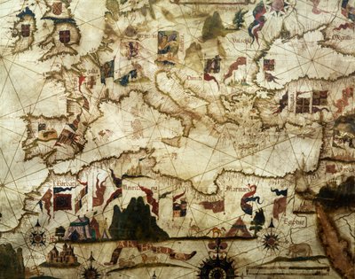 Kusten van Europa en Noord-Afrika door Diego Homen