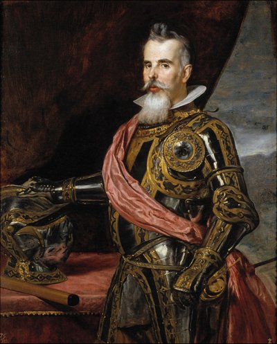 Juan Francisco de Pimentel, Graaf van Benavente door Diego Rodriguez de Silva y (attr. to) Velazquez