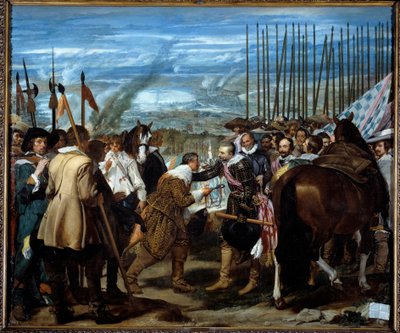 De overgave van Breda door Diego Velázquez
