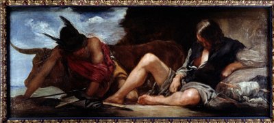 Mercurius en Argus door Diego Velázquez