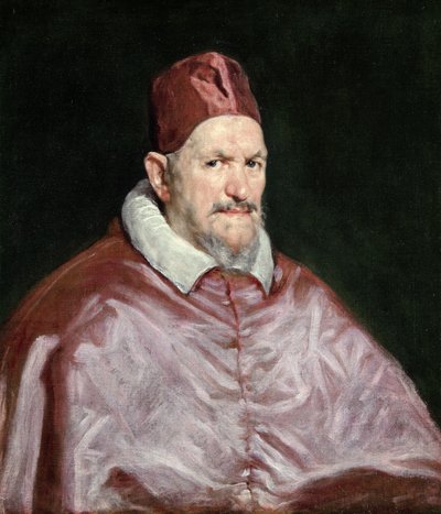 Paus Innocentius X, c.1651 door Diego Velázquez