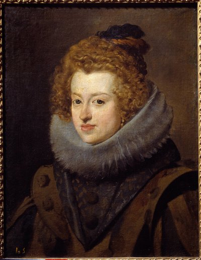 Portret van Dona Maria, Koningin van Hongarije door Diego Velázquez