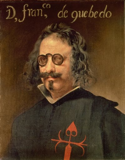 Portret van Francisco de Quevedo y Villegas (1580-1645) door Diego Velázquez