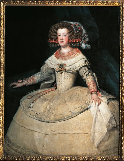 Portret van Infanta Maria Theresa van Spanje door Diego Velázquez