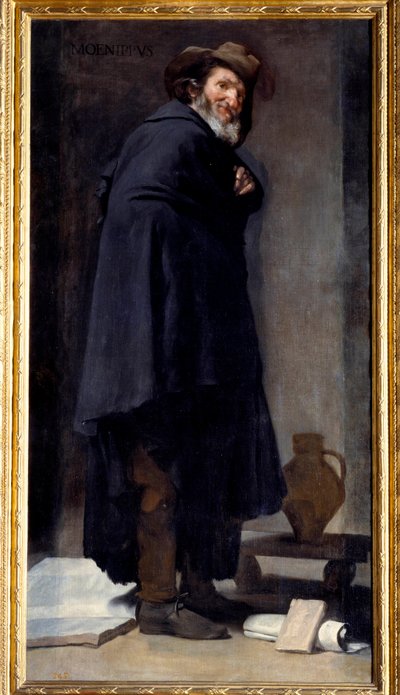 Portret van Menippe door Diego Velázquez
