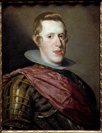 Portret van Filips IV (1605-1665), koning van Spanje door Diego Velázquez
